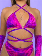 SET DE 2 PIEZAS CHEEKY CHESHIRE