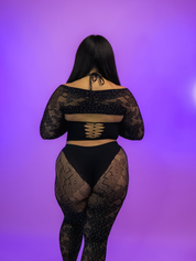 NOVA RHINESTONE JUMPSUIT