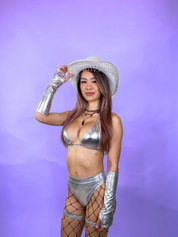 CHROME TRIANGLE TOP