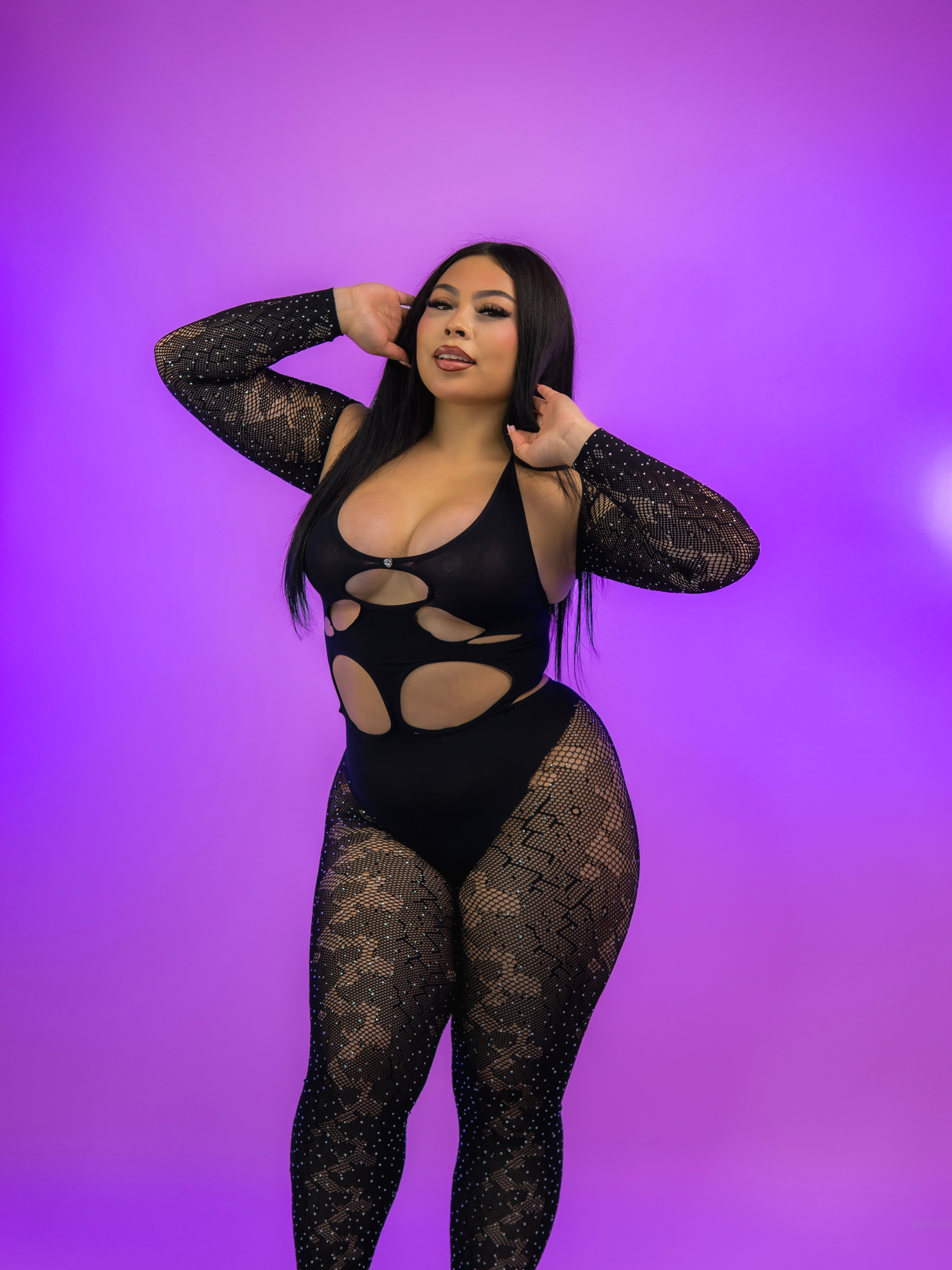 NOVA RHINESTONE JUMPSUIT