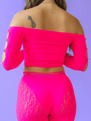 PINK SIREN 2 PC PANTS SET