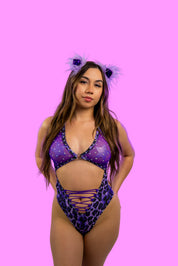 WILD AMETHYST O-RING BODYSUIT | EXTRA TIME