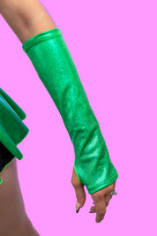 LIME HOLO GLOVES