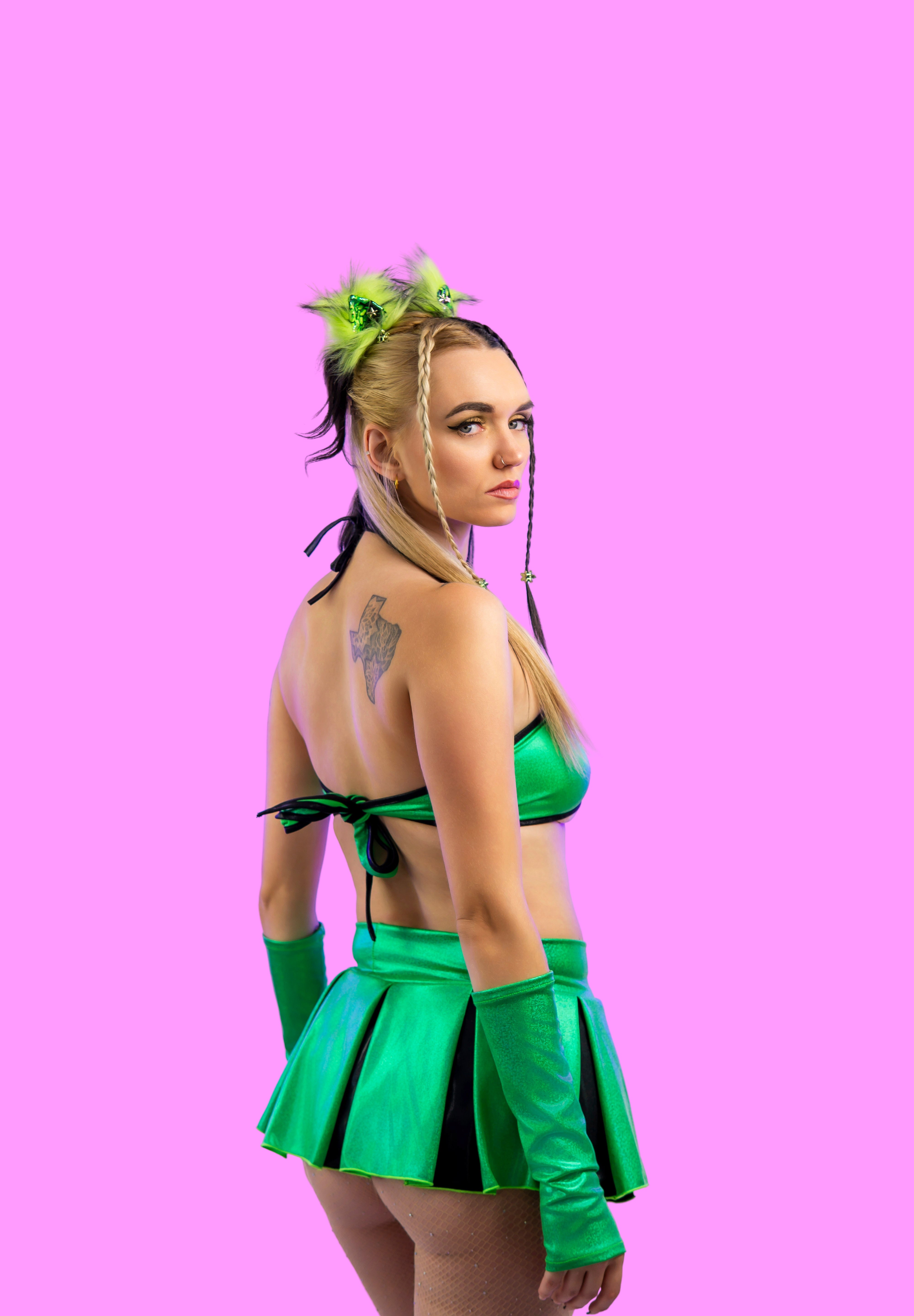 LIME CRIME SKATER SKIRT