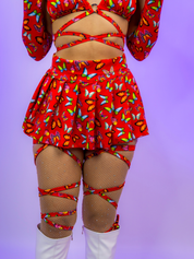 FLUTTER SKATER SKIRT