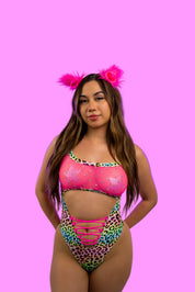 CANDY LEOPARD BODYSUIT | EXTRA TIME