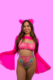 CANDY LEOPARD BODYSUIT | EXTRA TIME