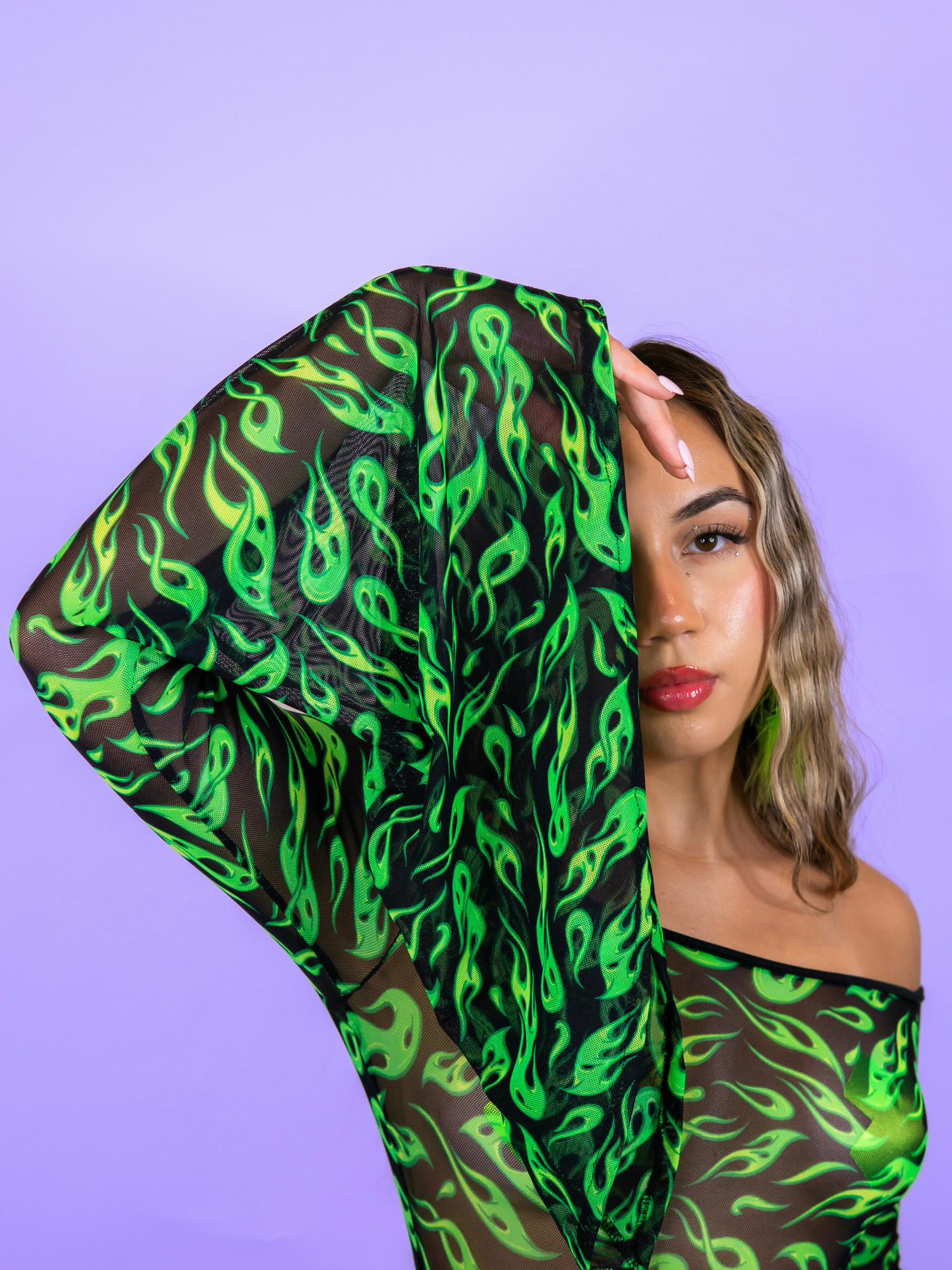 ALIEN FLAME BODYSUIT | LIMITED EDITION