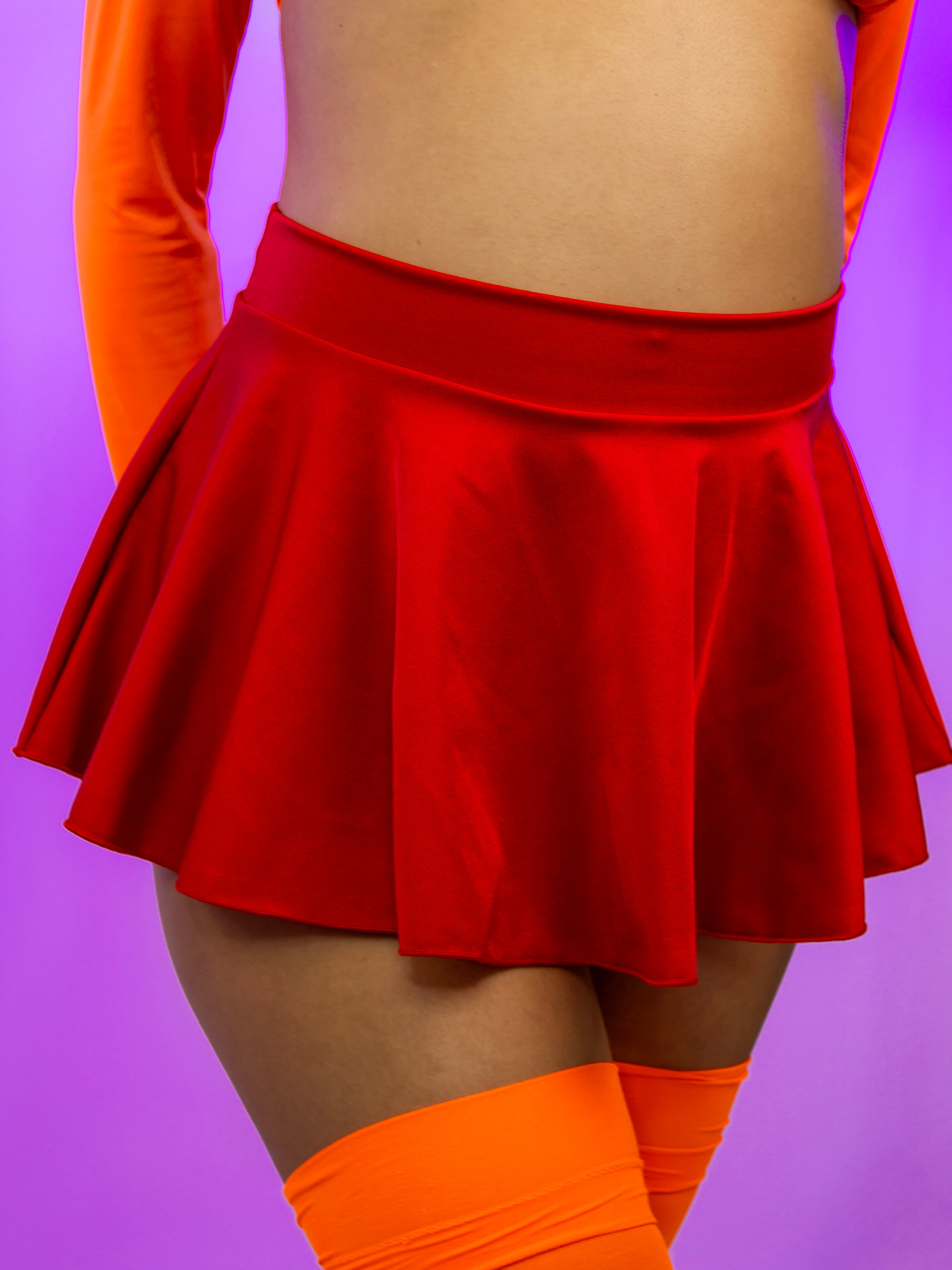 BRAINY BABE 3 PC | Triangle Top, Shrug and Skirt