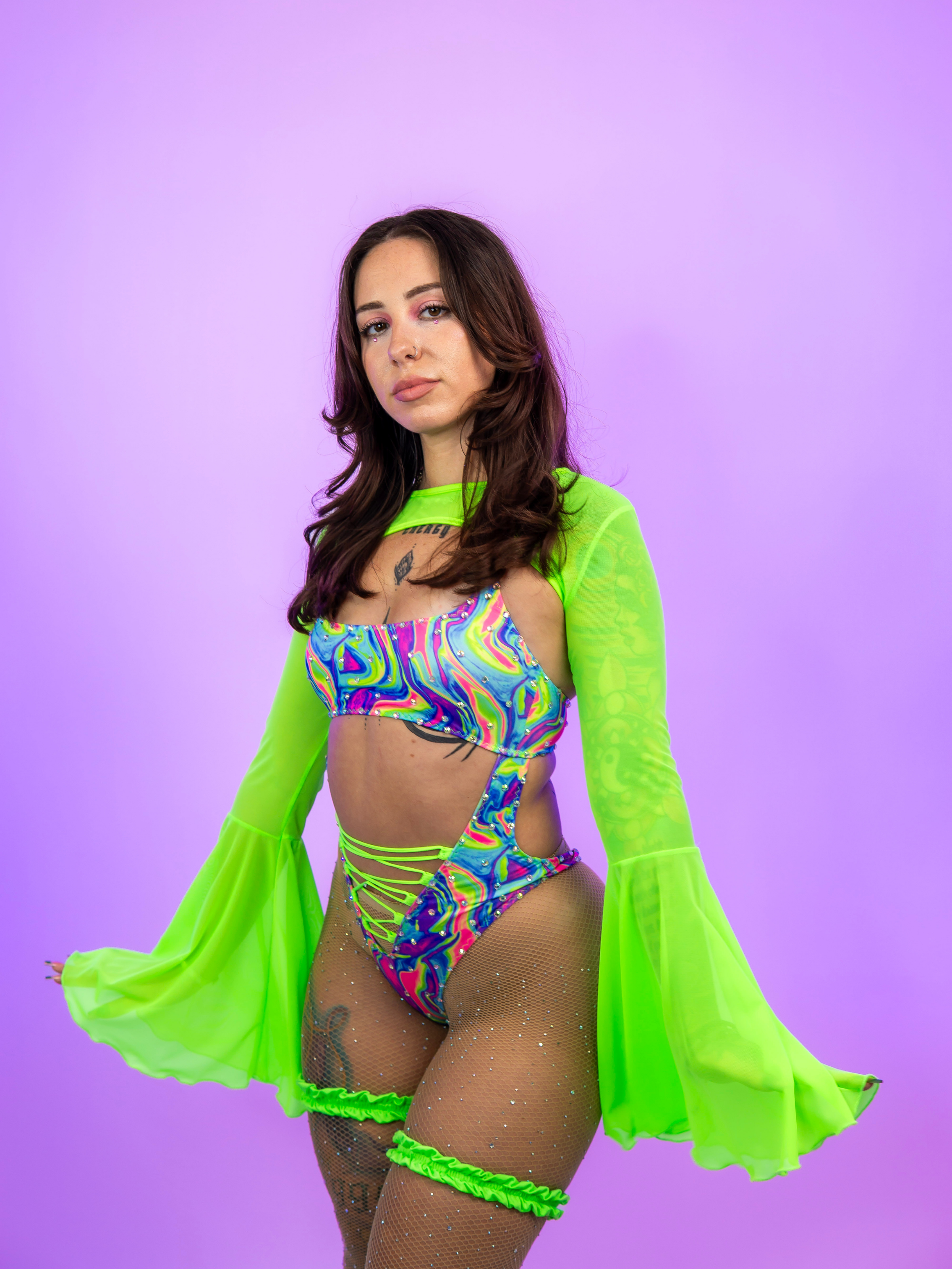 ELECTRIC DAZE BODYSUIT | EXTRA TIME