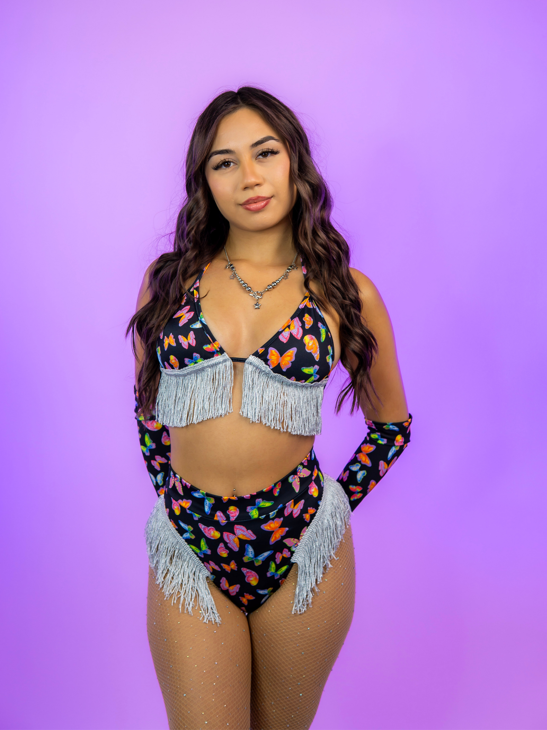 FRINGE FLUTTER 2 PC