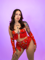 FRINGE FLUTTER 2 PC