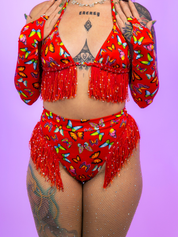 FRINGE FLUTTER 2 PC