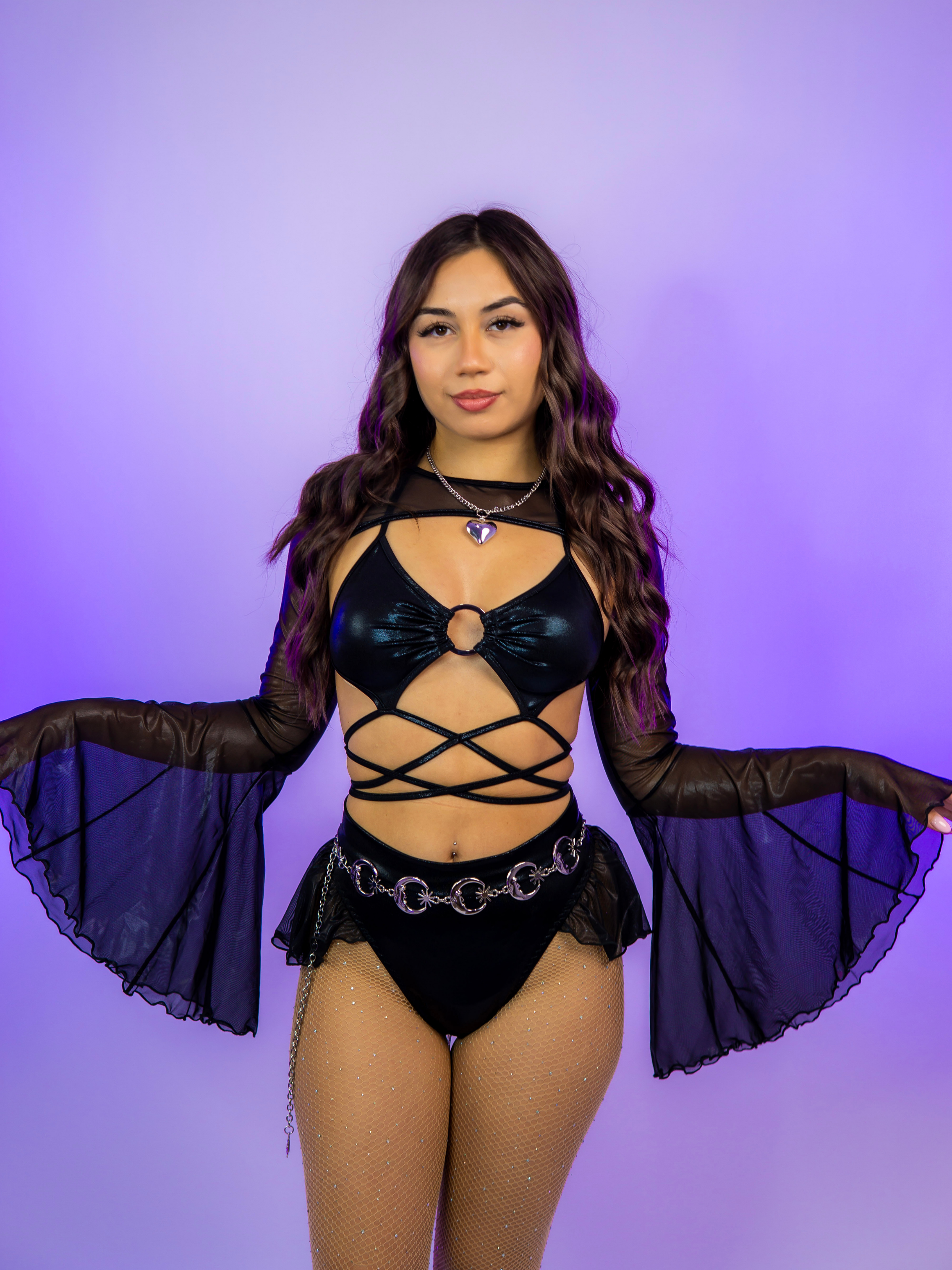MIDNIGHT BALLERINA RUFFLE BOTTOMS