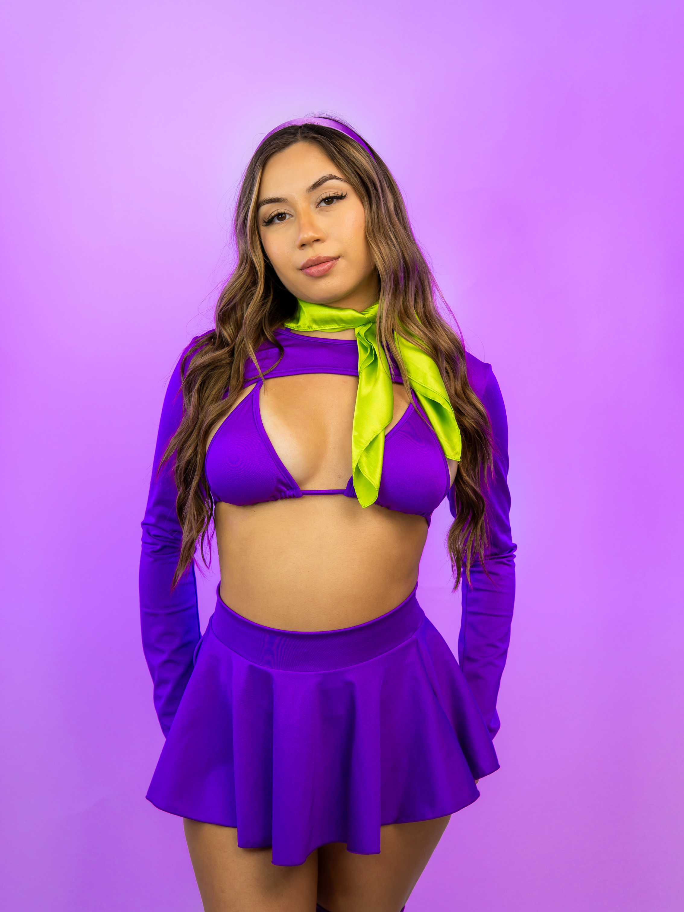 MYSTERY HOTTIE 3 PC | Triangle Top, Shrug and Skirt