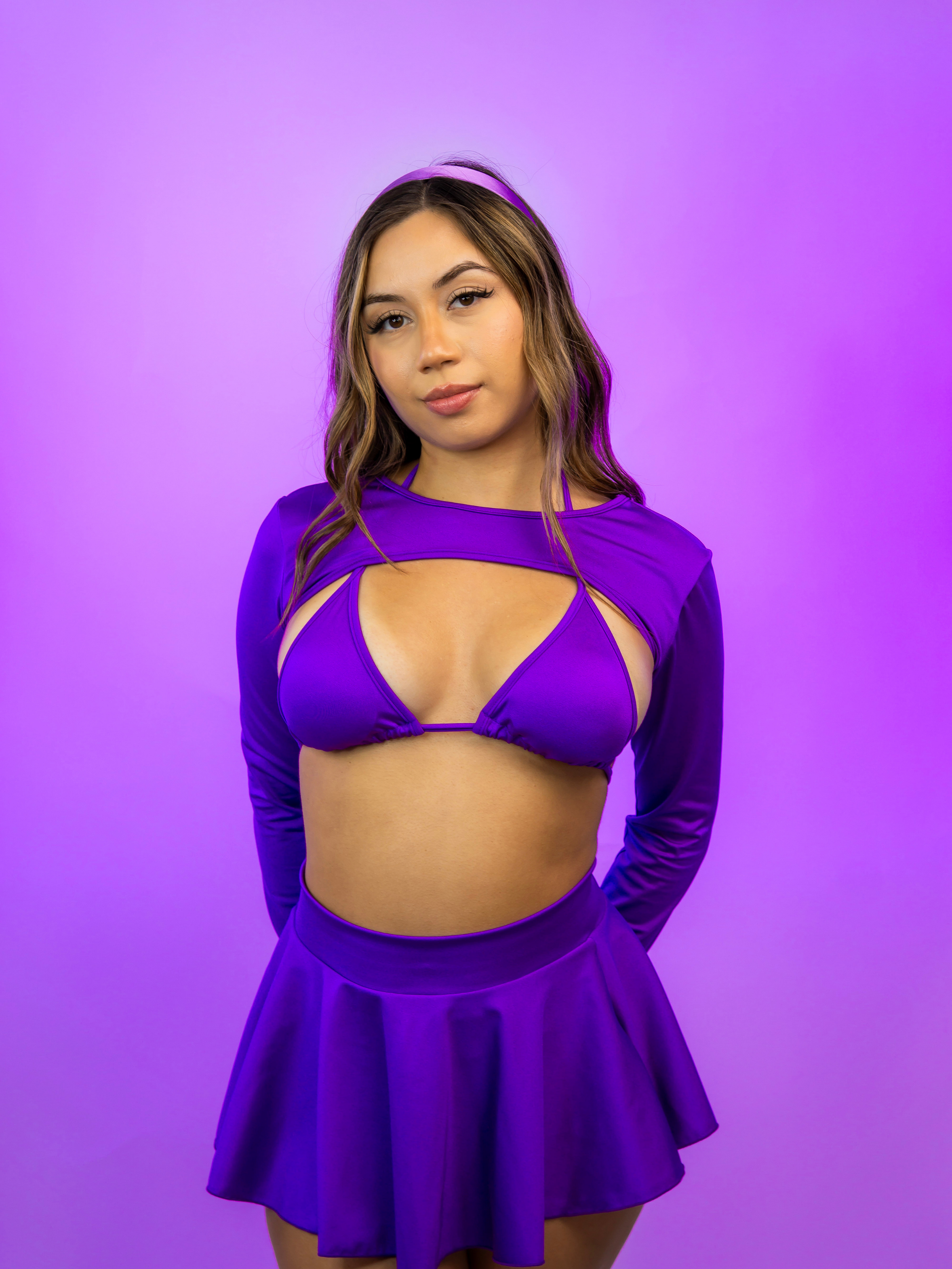MYSTERY HOTTIE 3 PC | Triangle Top, Shrug and Skirt
