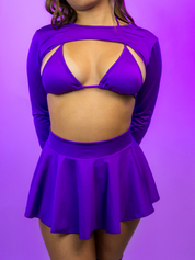 MYSTERY HOTTIE 3 PC | Triangle Top, Shrug and Skirt