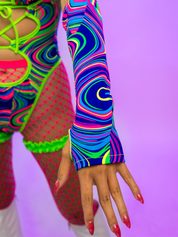 NEON DRIP GLOVES