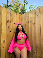 BETTY BOOP RAVES IN PINK SET
