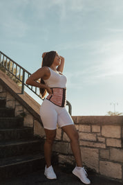 Pink Paisley Waist Trainer