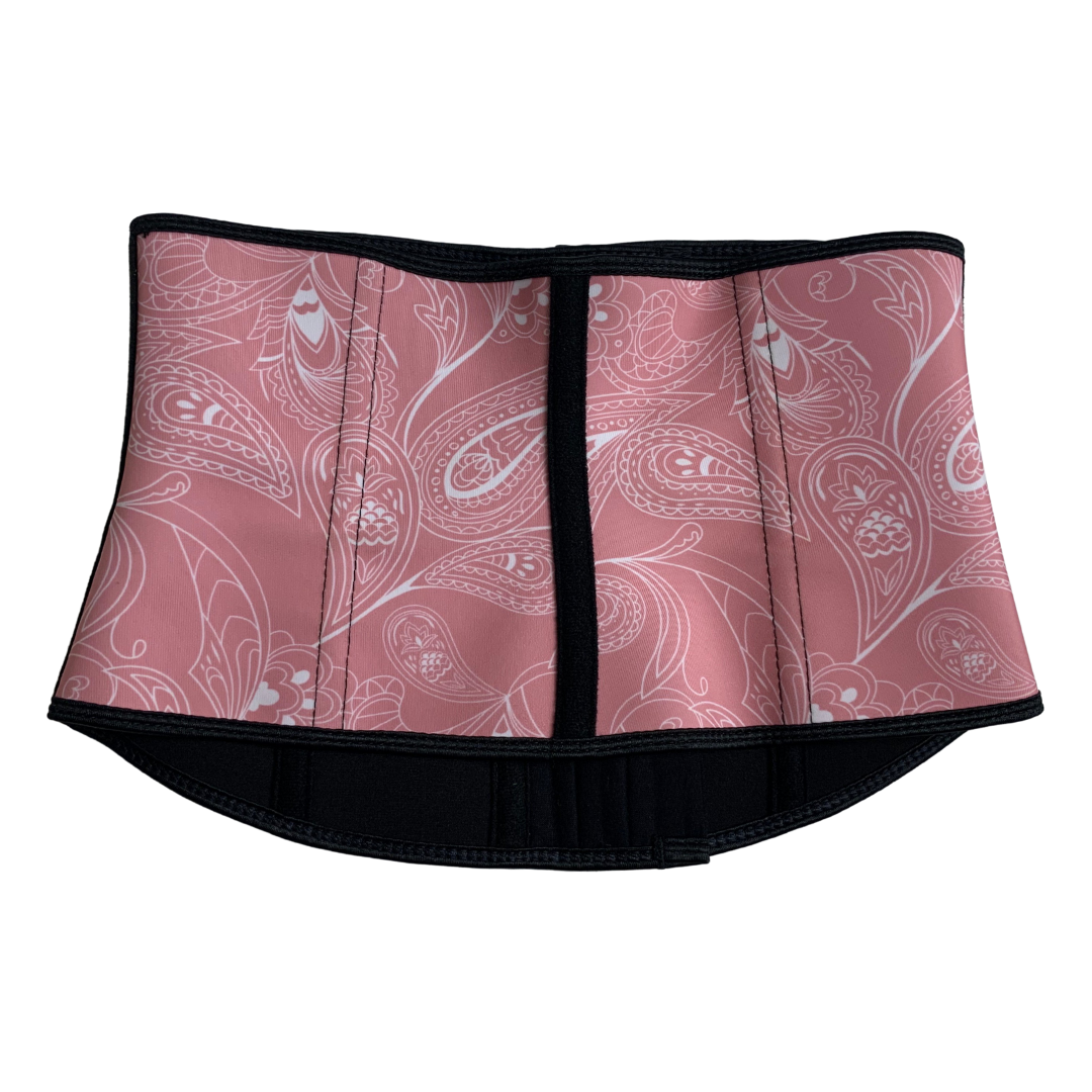 Pink Paisley Waist Trainer